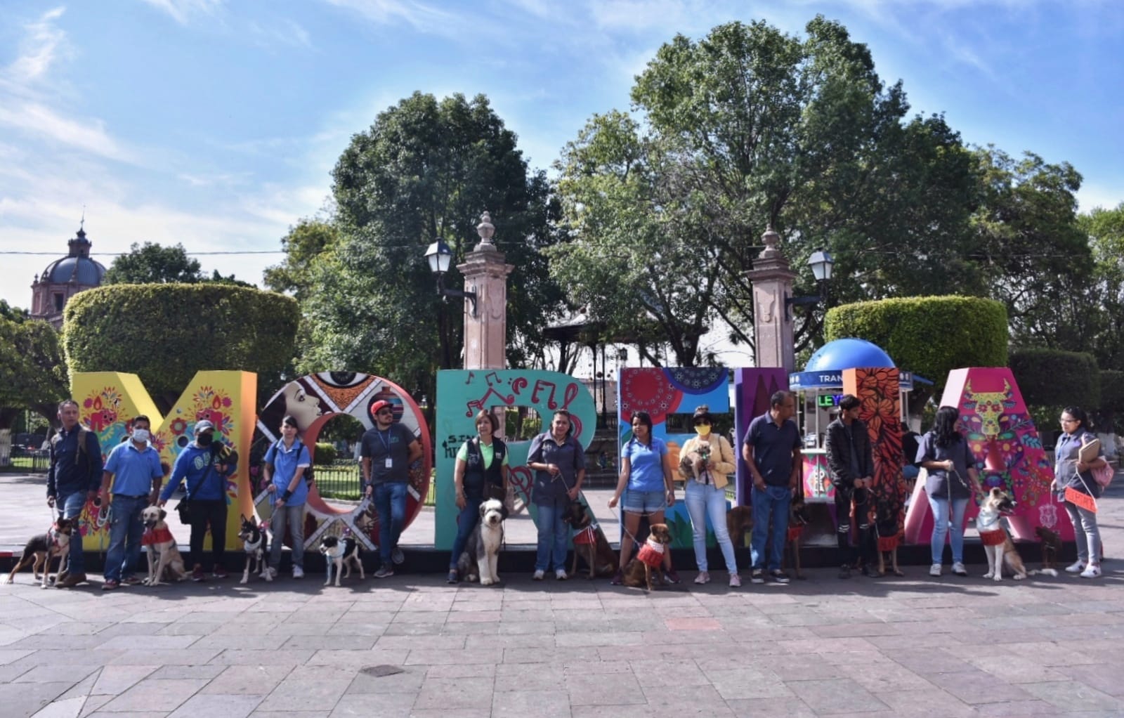 Caravana canina en la capital michoacana Acueducto Noticias