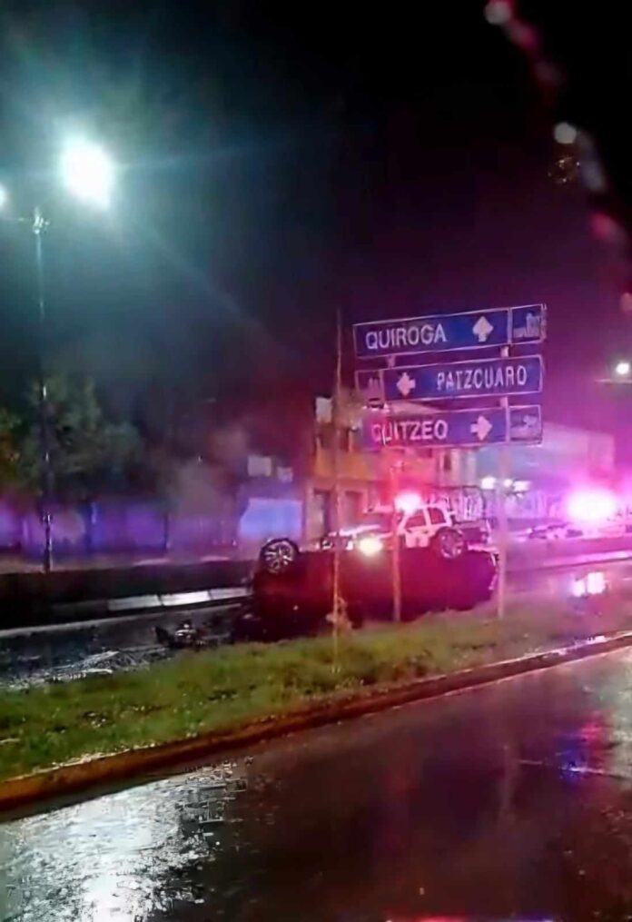 MORELIA Automovilista muere al accidentarse en la Av. Madero Poniente de Morelia (6)
