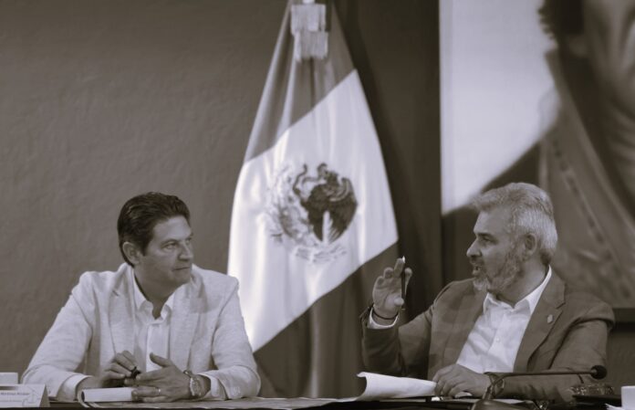 Alfredo Ramírez Bedolla y Alfonso Martínez Alcázar