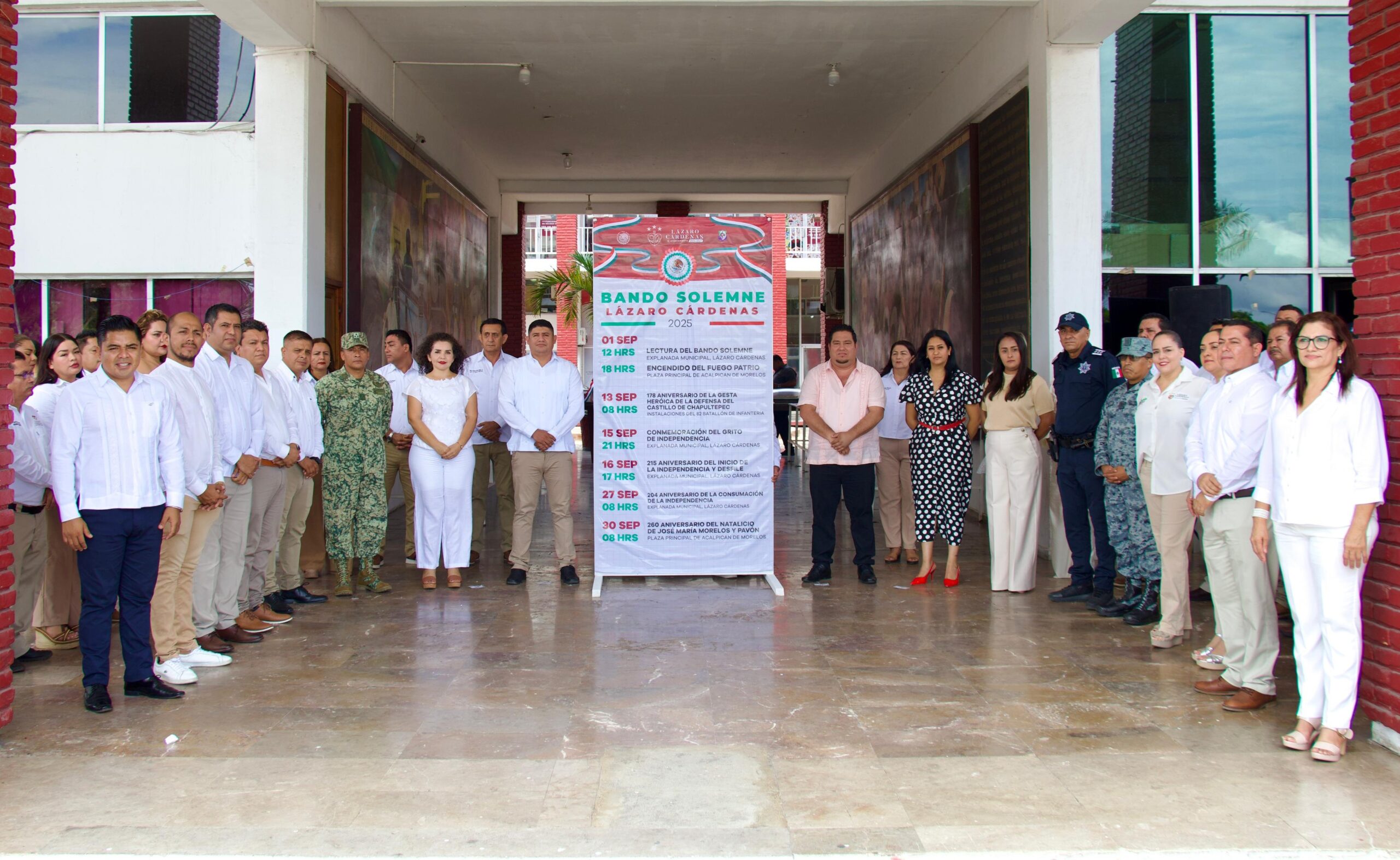 Michoacán, en LC exhiben el bando solemne de las fiestas patrias