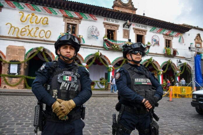 Garantizada la seguridad en las Fiestas Patrias de Pátzcuaro