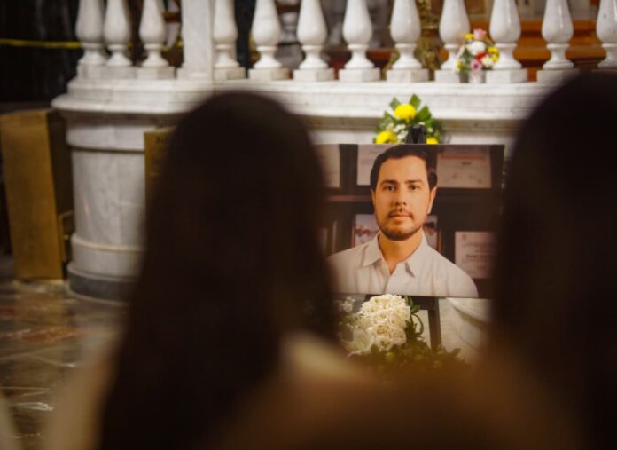 Realizan misa en memoria de Bernardo Bravo Manríquez en Morelia