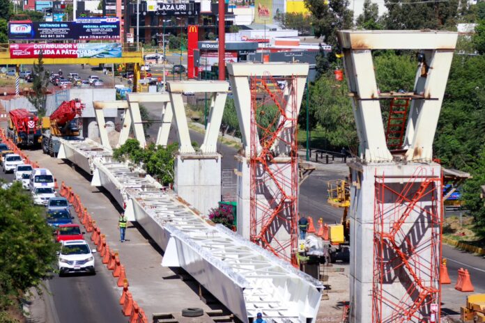 Michoacán, megaobra en Morelia al 54 por ciento de avance