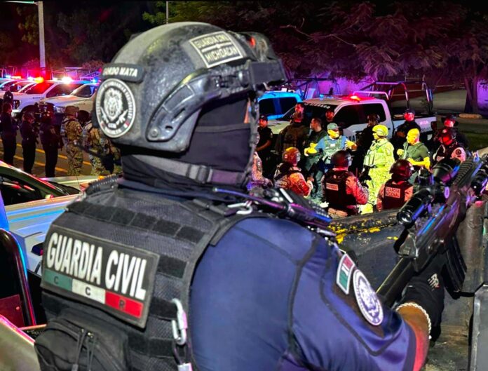 intensifica Operación Apatzingán para asegurar orden público