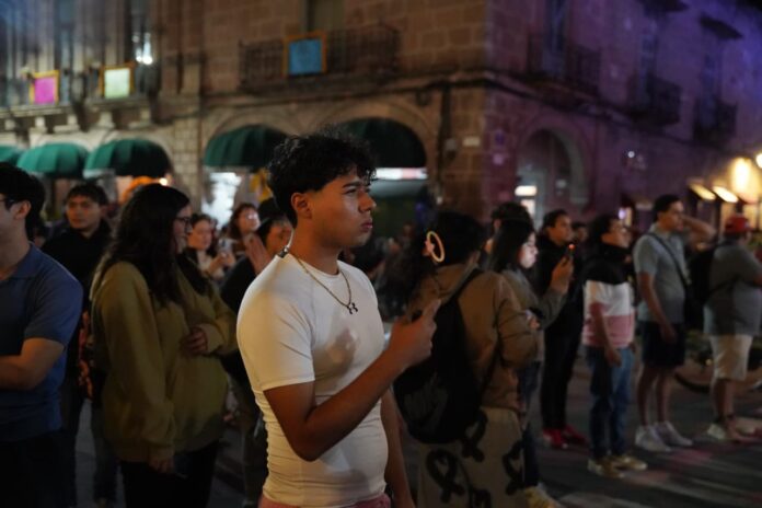 Michoacán, se retiran hechores de vandalismo