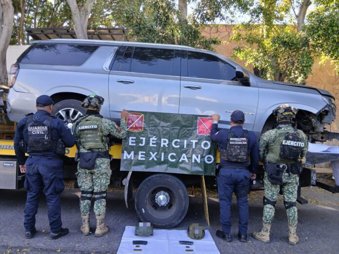 Operativos dejan un detenido, armas y vehículos asegurados