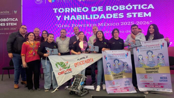 ¡Alumnas del Cecytem se van al mundial de robótica en EE.UU.!
