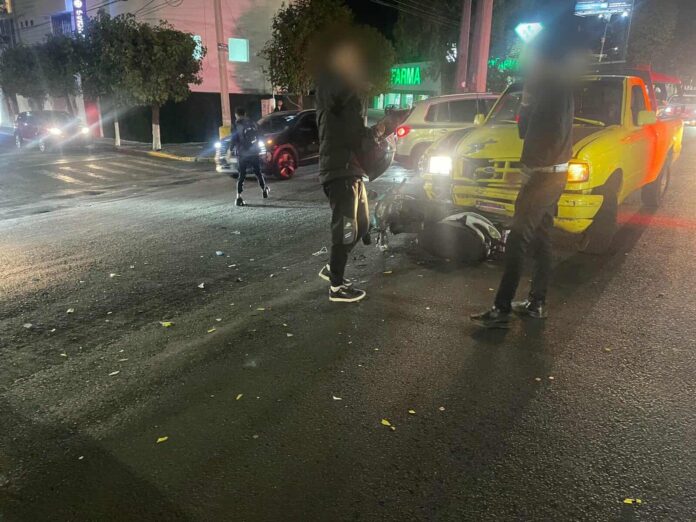 3 accidentes vehiculares en Morelia; un motociclista herido