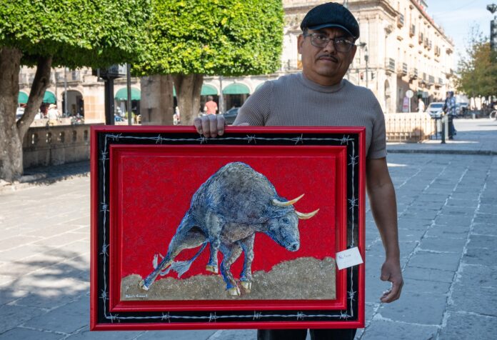 Michoacán, Roberto Gómez, pintor