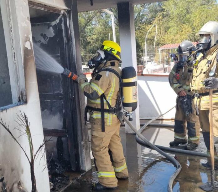Registran incendio en domicilio, Morelia
