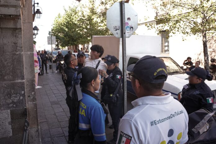 Detienen a hombre por supuesta agresión contra una mujer, Morelia