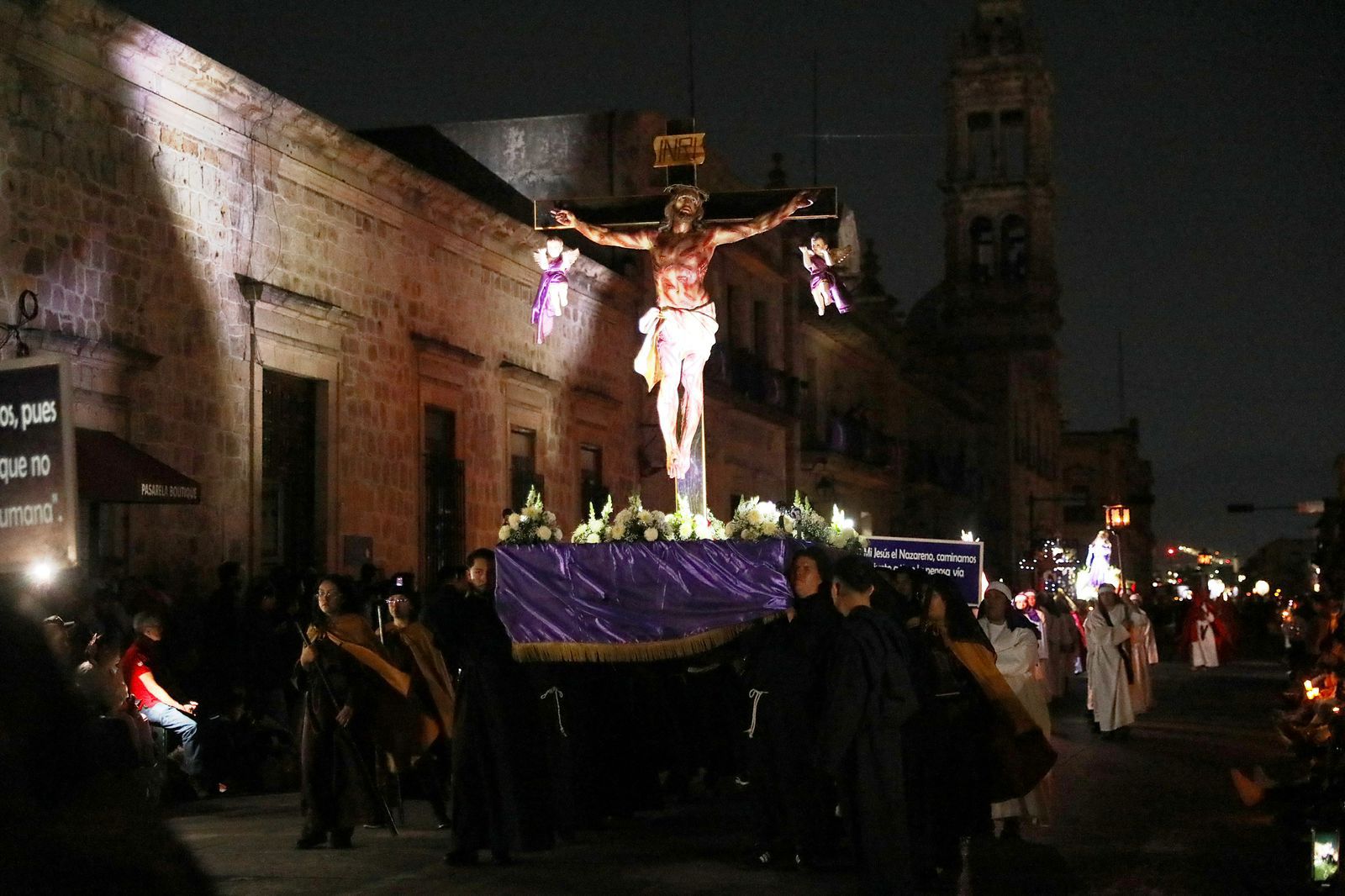 Michoacán, la procesión del silencio en Morelia