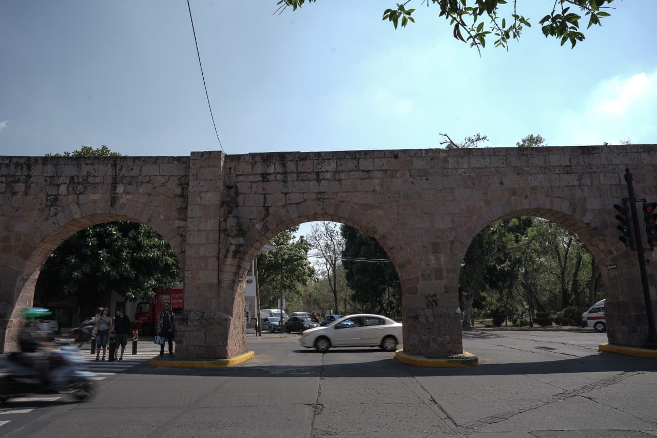 La cicatriz del Acueducto de Morelia
