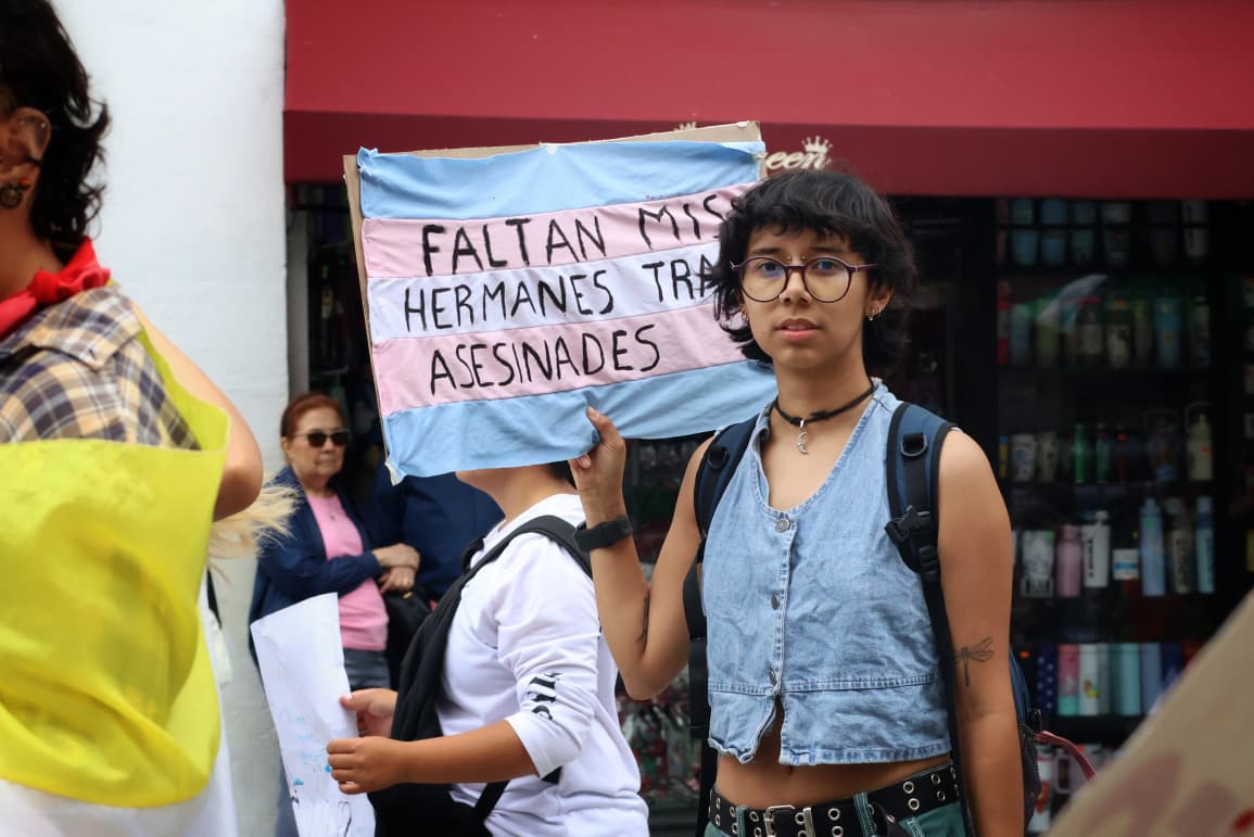 “No hay orgullo”: Contramarcha LGBTIQ+ se manifiesta contra desigualdades sociales