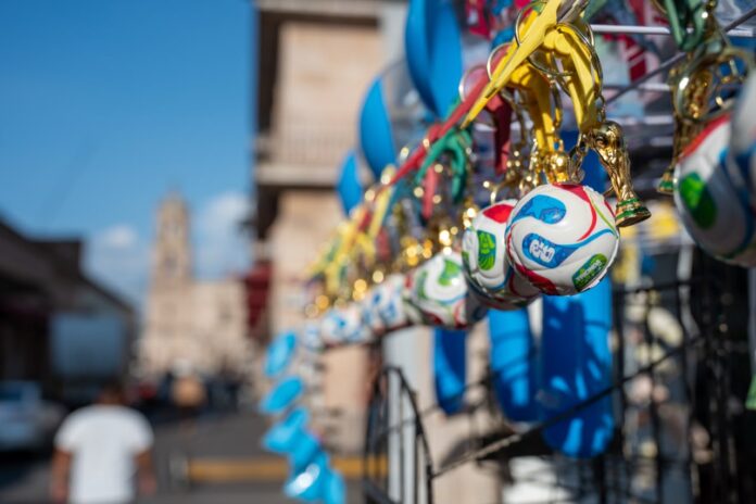 Ambiente mundialista ya se siente en Morelia Ambiente mundialista ya se siente en Morelia