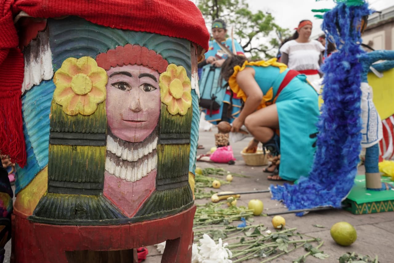 Celebran la veintena de Tóxcatl con ceremonia ancestral en Morelia