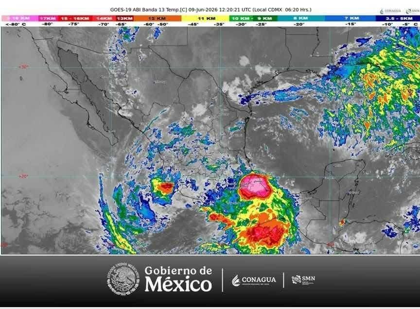 Tormenta Tropical Boris Mantiene Potencial de Lluvias Intensas