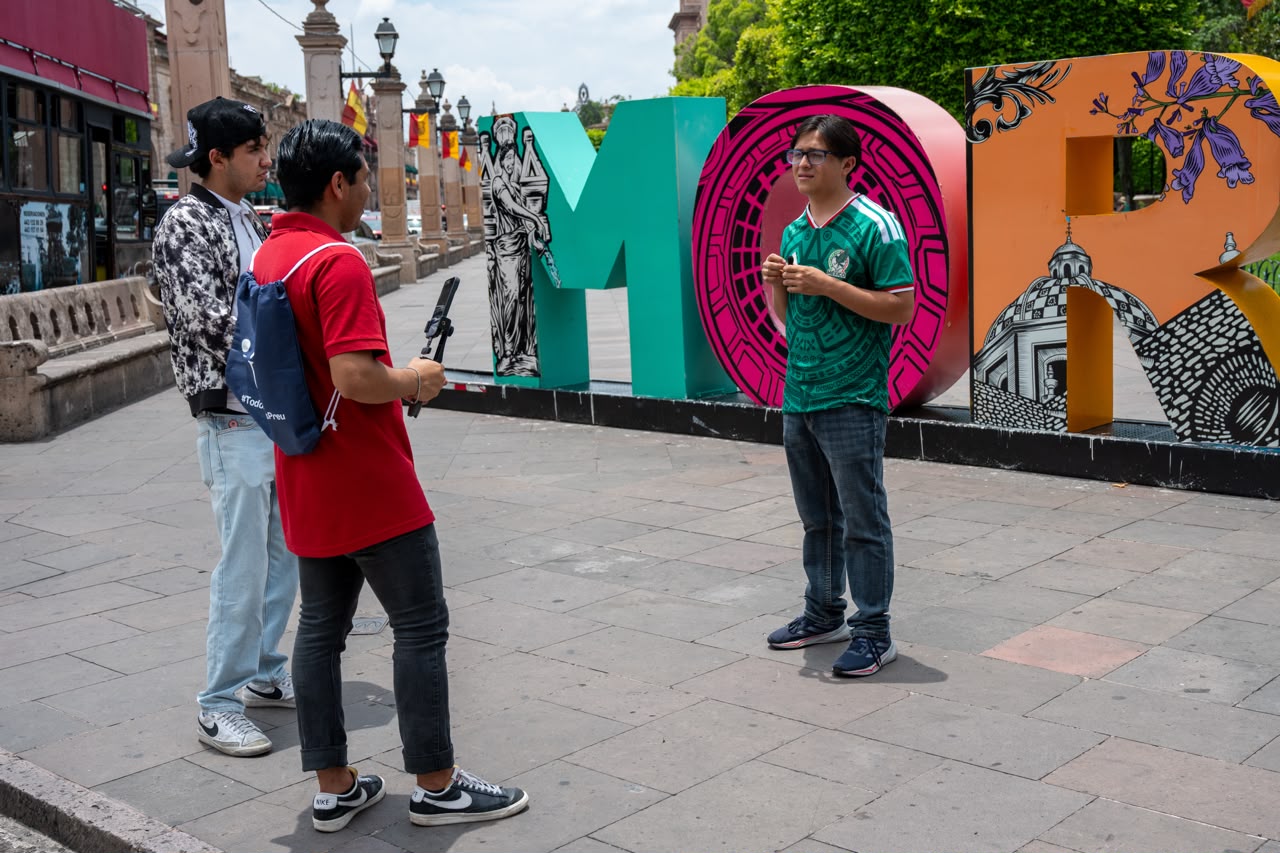 Ambiente mundialista ya se siente en Morelia