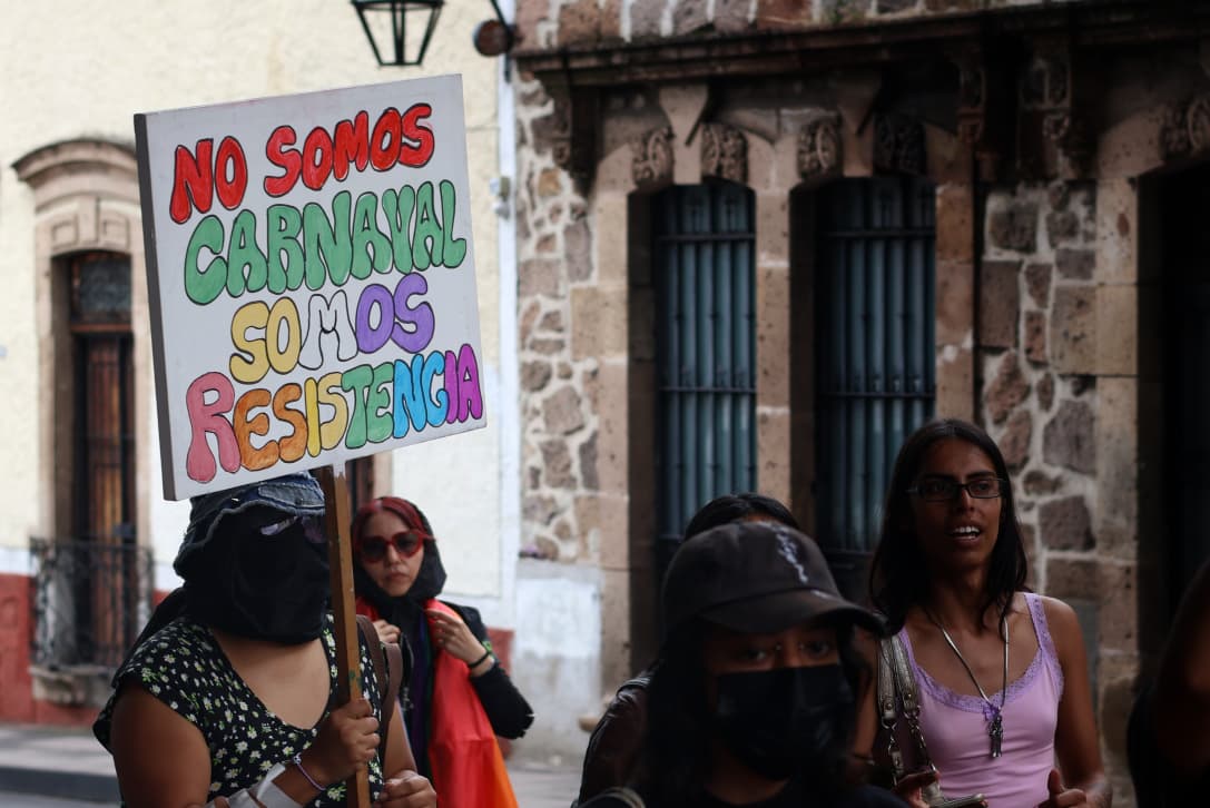 “No hay orgullo”: Contramarcha LGBTIQ+ se manifiesta contra desigualdades sociales