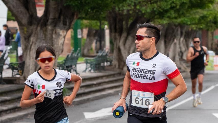 Más de 400 corredores celebran el Día del Padre en Morelia