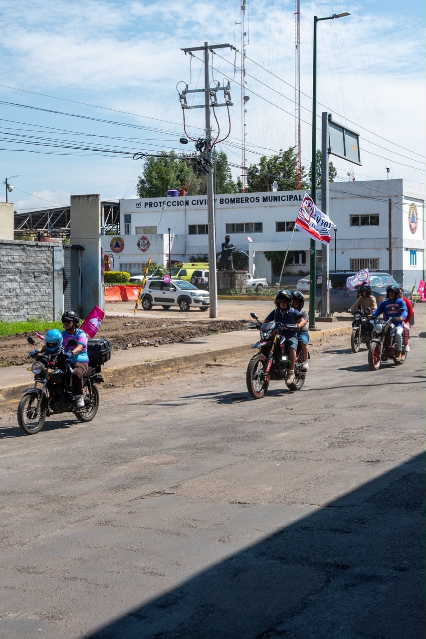 Somos México celebra registro como partido con caravana en Morelia