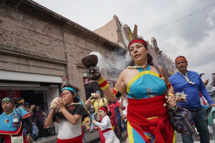 Celebran la veintena de Tóxcatl con ceremonia ancestral en Morelia