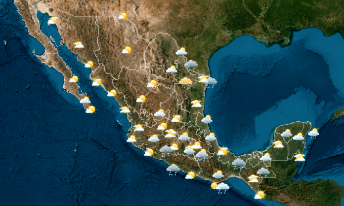 Hoy seguirá el temporal de lluvias en la mayor parte de México