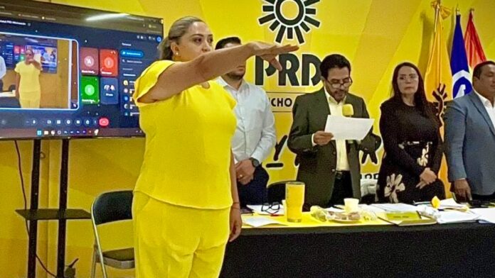 Dirigencia del PRD Michoacán queda en manos de Verónica García