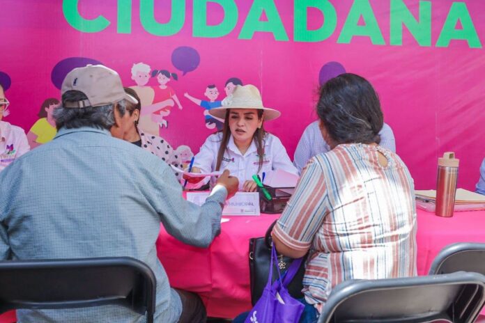 Grecia Quiroz encabeza Atención Ciudadana en Uruapan