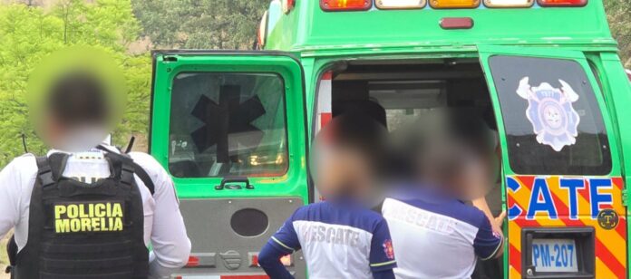 Forcejeo entre padre e hijo deja un herido, Morelia