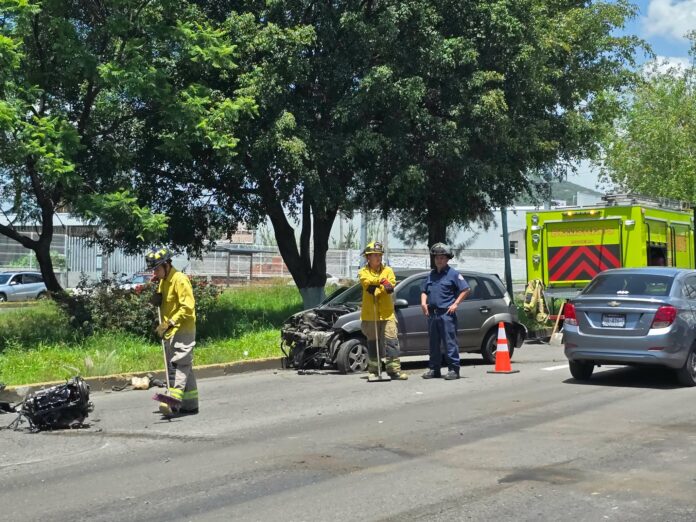 Registran dos accidentes vehiculares en Libramiento, Morelia