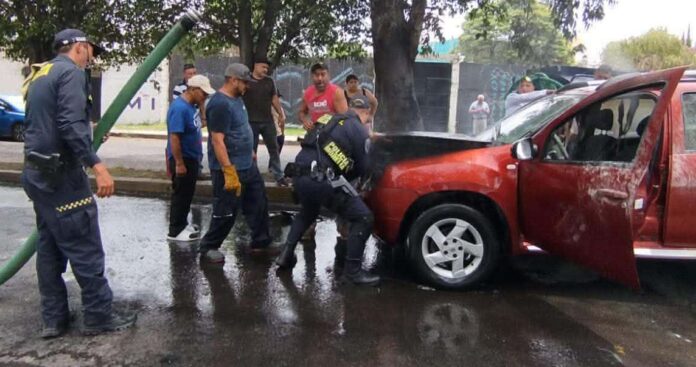 Dos conatos de incendio de vehículos en distintos puntos de Morelia