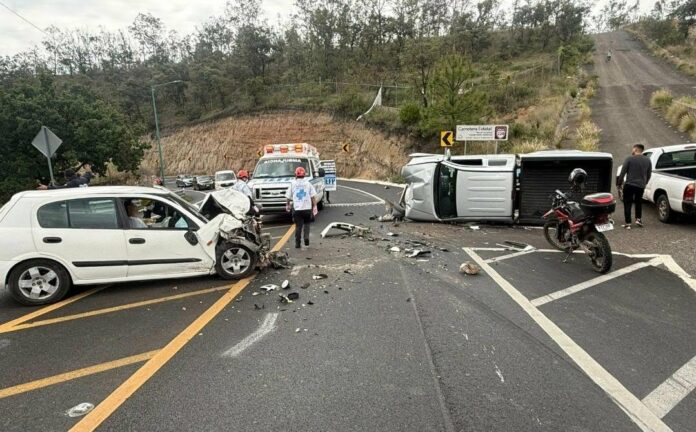Se registran tres accidentes de tránsito en Morelia y Tarímbaro Se registran tres accidentes de tránsito en Morelia y Tarímbaro