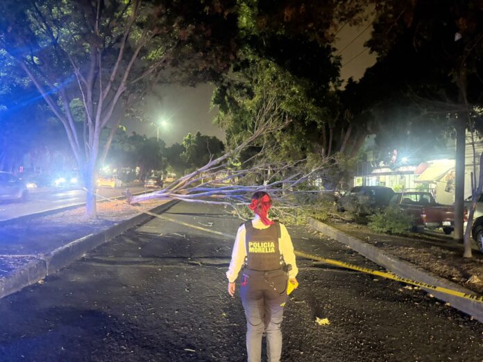 Atiende Gobierno de Morelia contingencias por lluvia