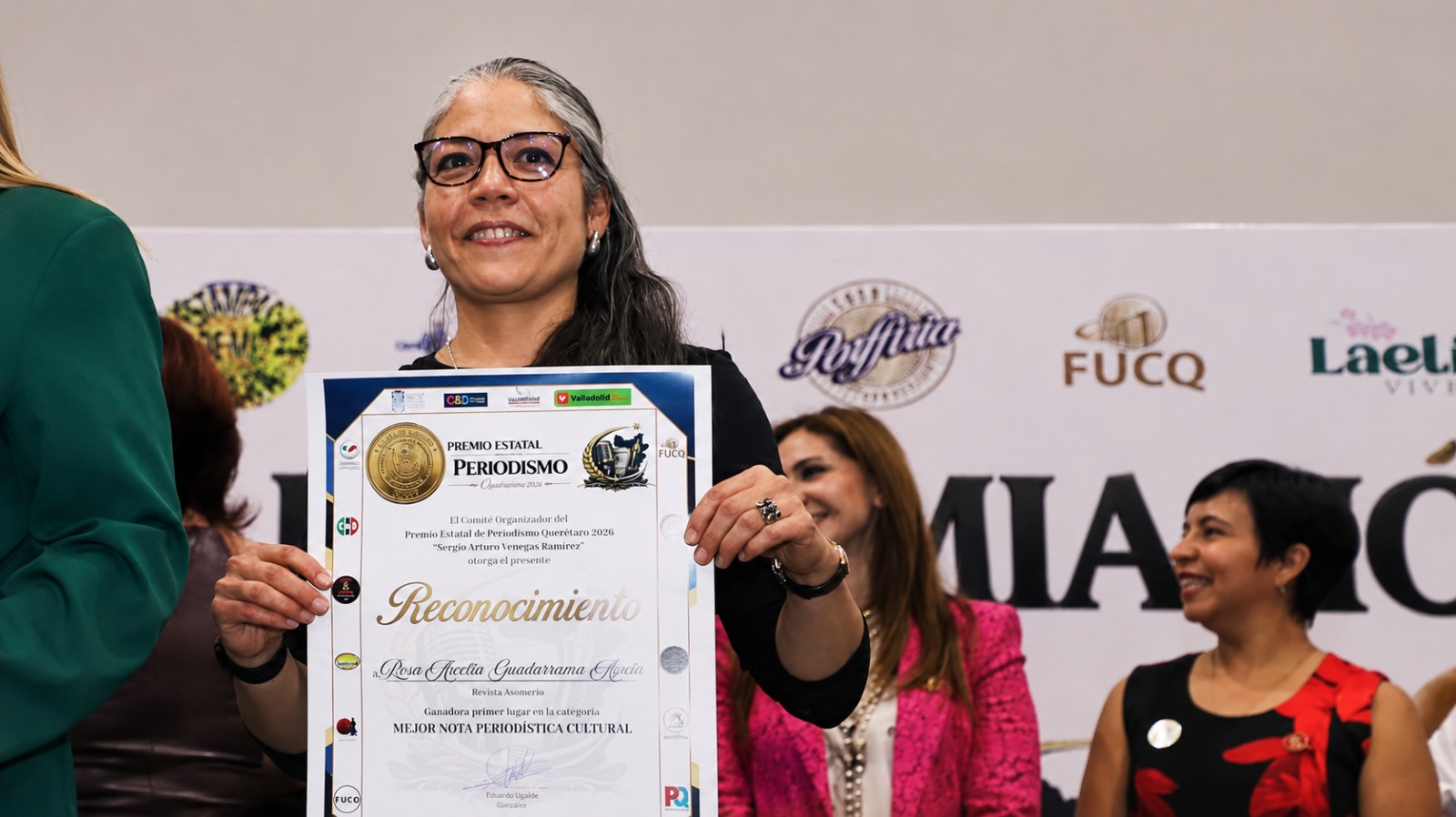 Arcelia Guadarrama gana máximo galardón periodístico de cultura