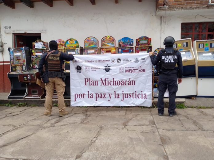 Aseguran 83 máquinas tragamonedas en Madero
