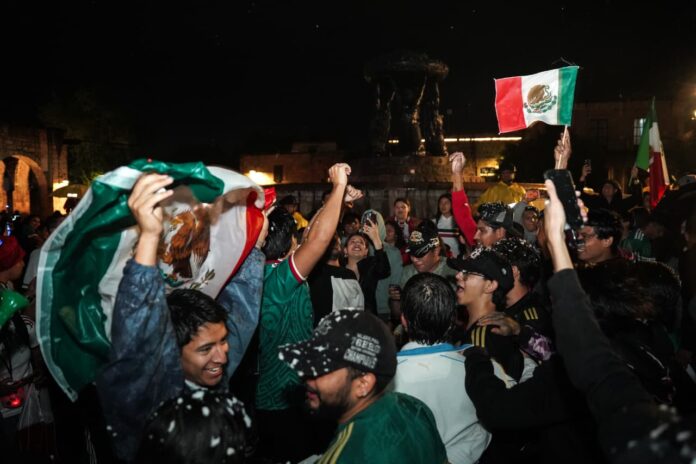 Las Tarascas se pintan de verde