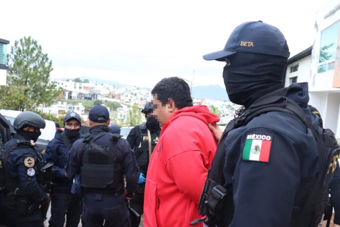 Capturan a Ernesto Rafael "N", alias "Sierra 1"