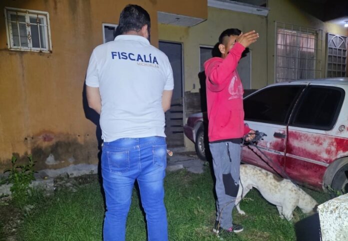 Rescatan a canino víctima de maltrato, tras cateo en Numarán