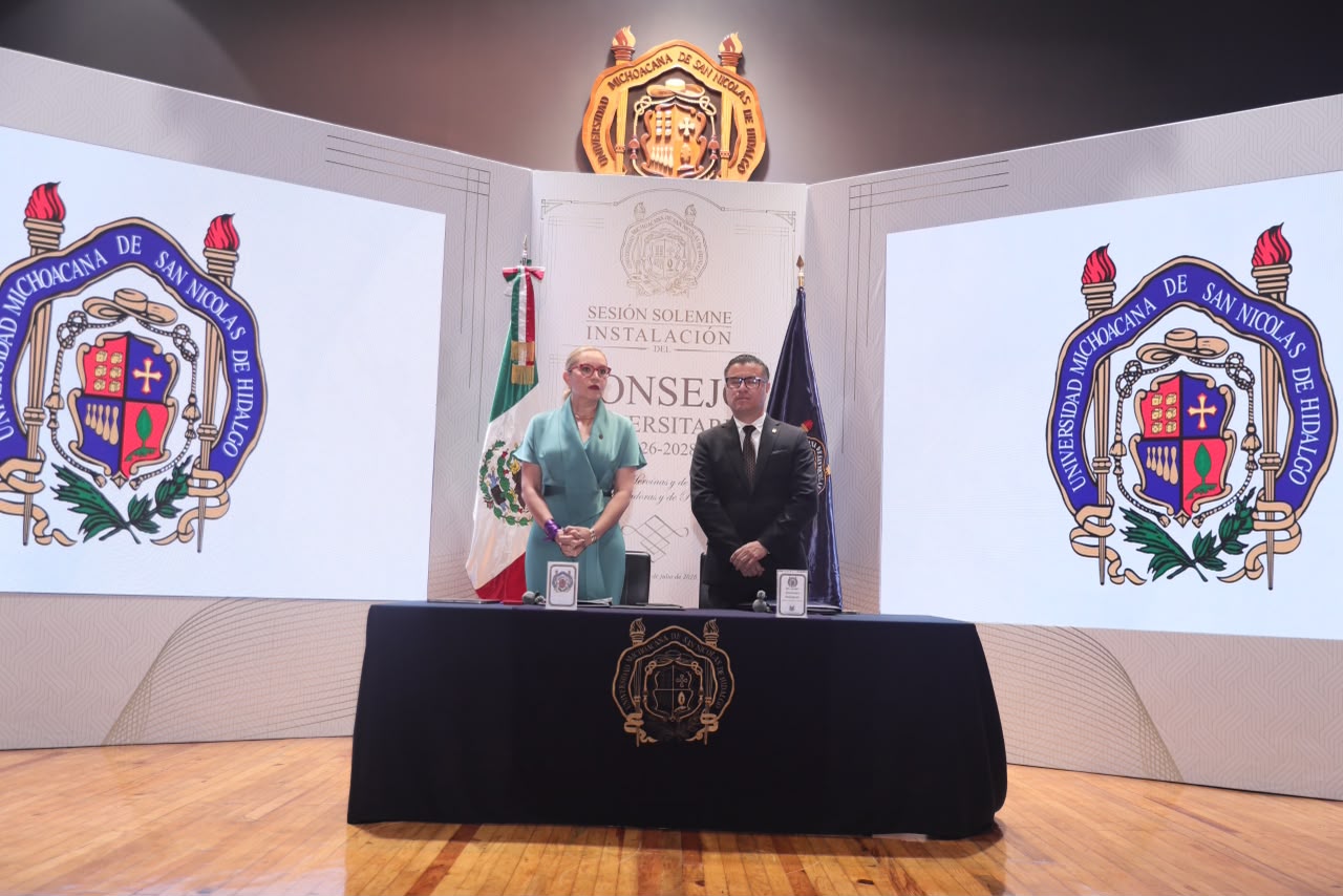 A escribir el presente y el futuro de la UMSNH, convoca Yarabí Ávila al nuevo Consejo Universitario