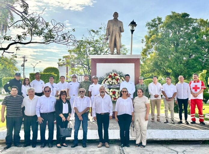 Autoridades Conmemoran el 154º Aniversario Luctuoso de Benito Juárez Autoridades Conmemoran el 154º Aniversario Luctuoso de Benito Juárez