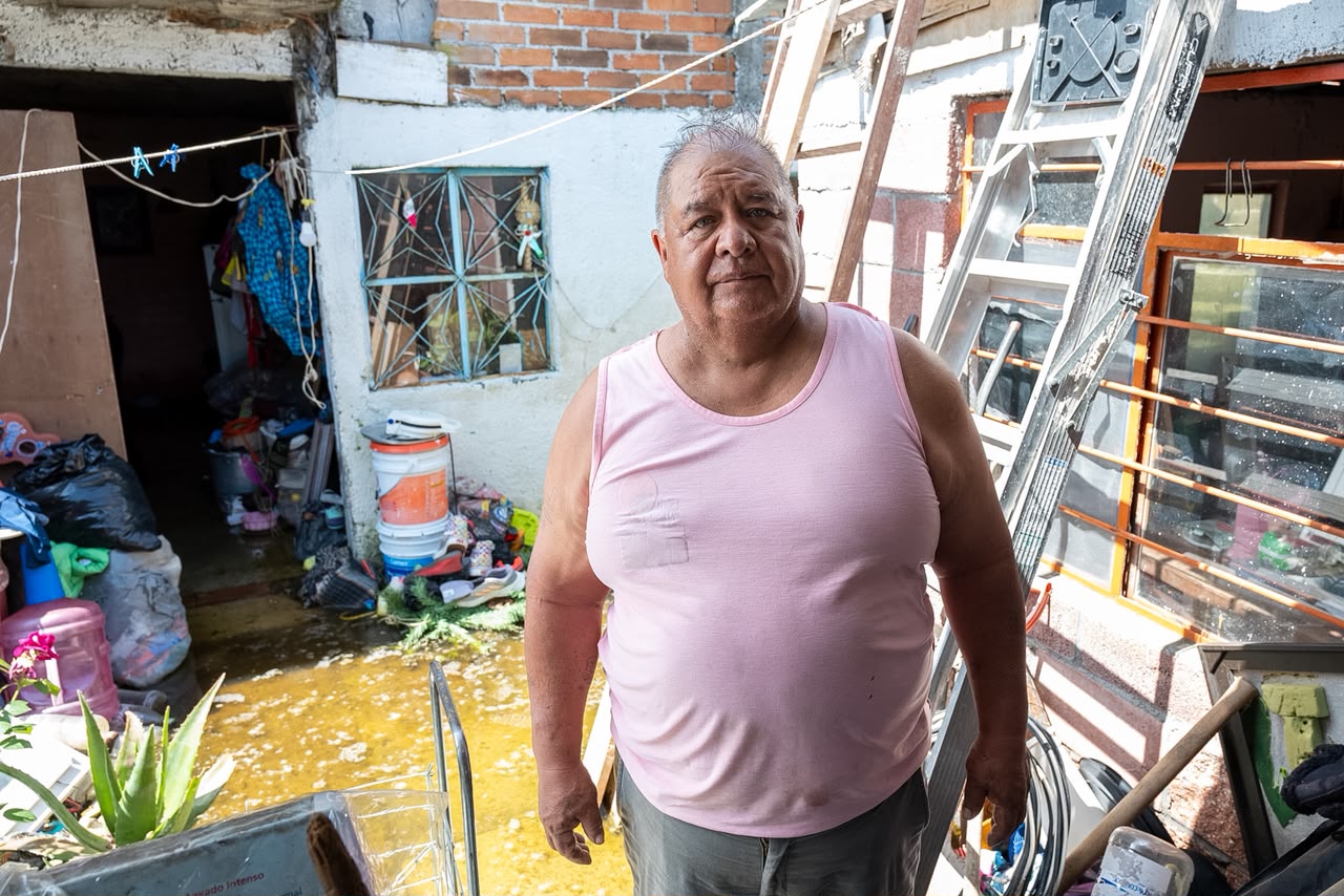 Casi 22 días bajo el agua; desesperación crece entre familias de colonia Benito Juárez