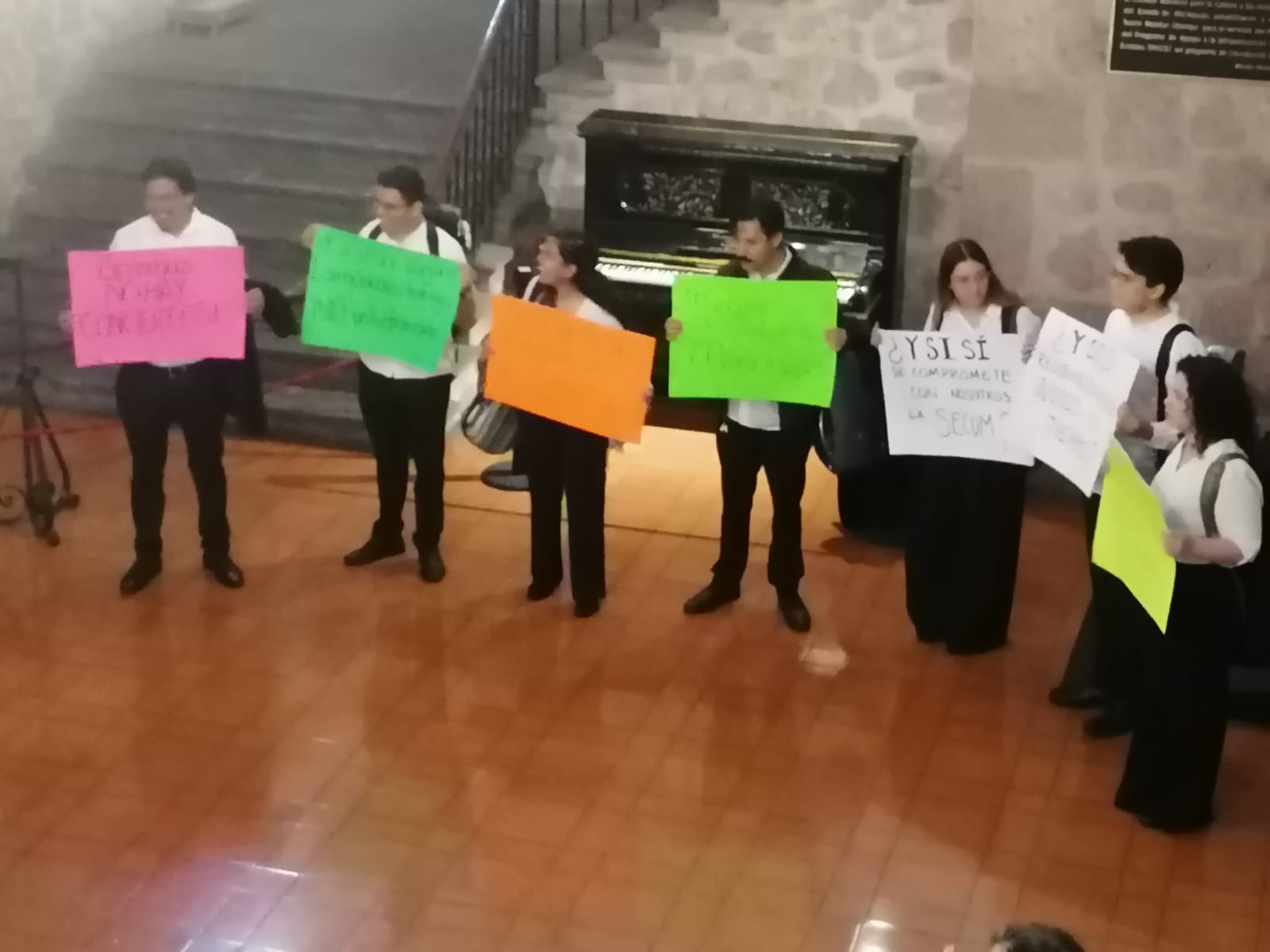 Músicos de la Osidem denuncian adeudos