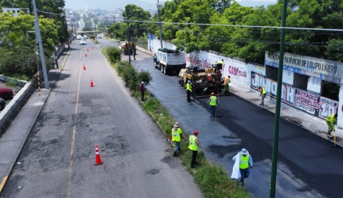 Reencarpetamiento de calle Raza Maya mejora la movilidad en la zona norte de Morelia Reencarpetamiento de calle Raza Maya mejora la movilidad en la zona norte de Morelia