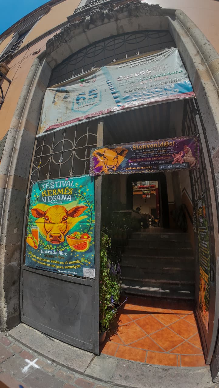 Kermés Vegana en el Centro de Morelia; una alternativa de vida