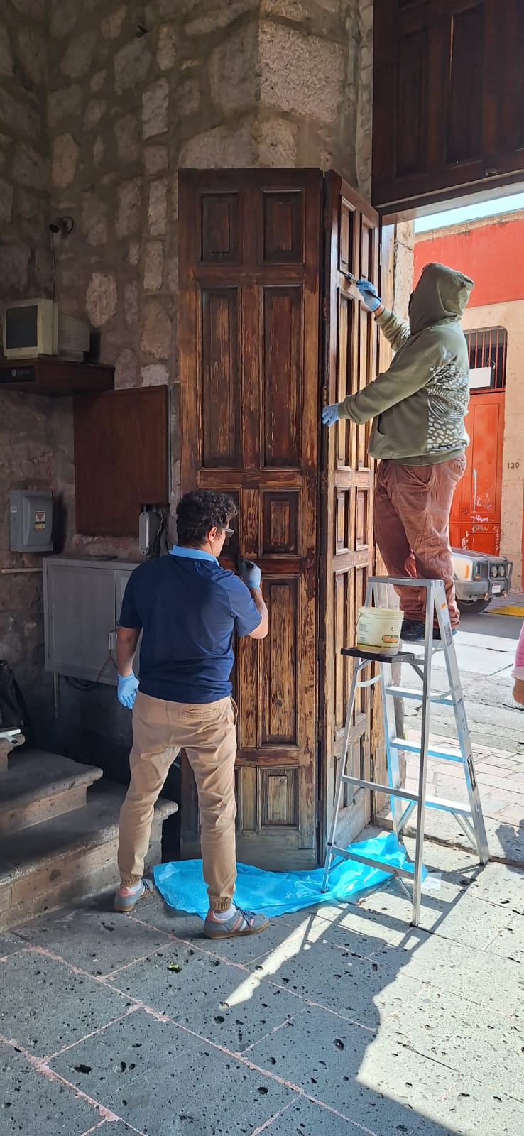 Inicia segunda etapa de restauración de portones del Centro Histórico de Morelia