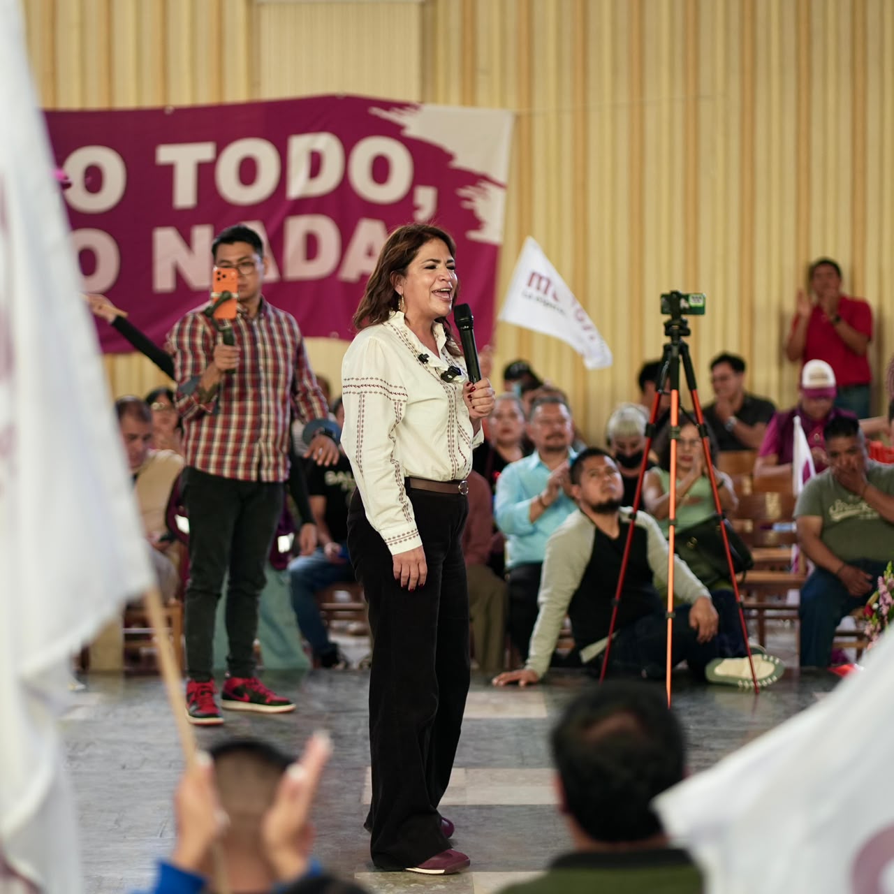 Fabiola Alanís: Con unidad, Michoacán no le fallará a la Presidenta Claudia Sheinbaum