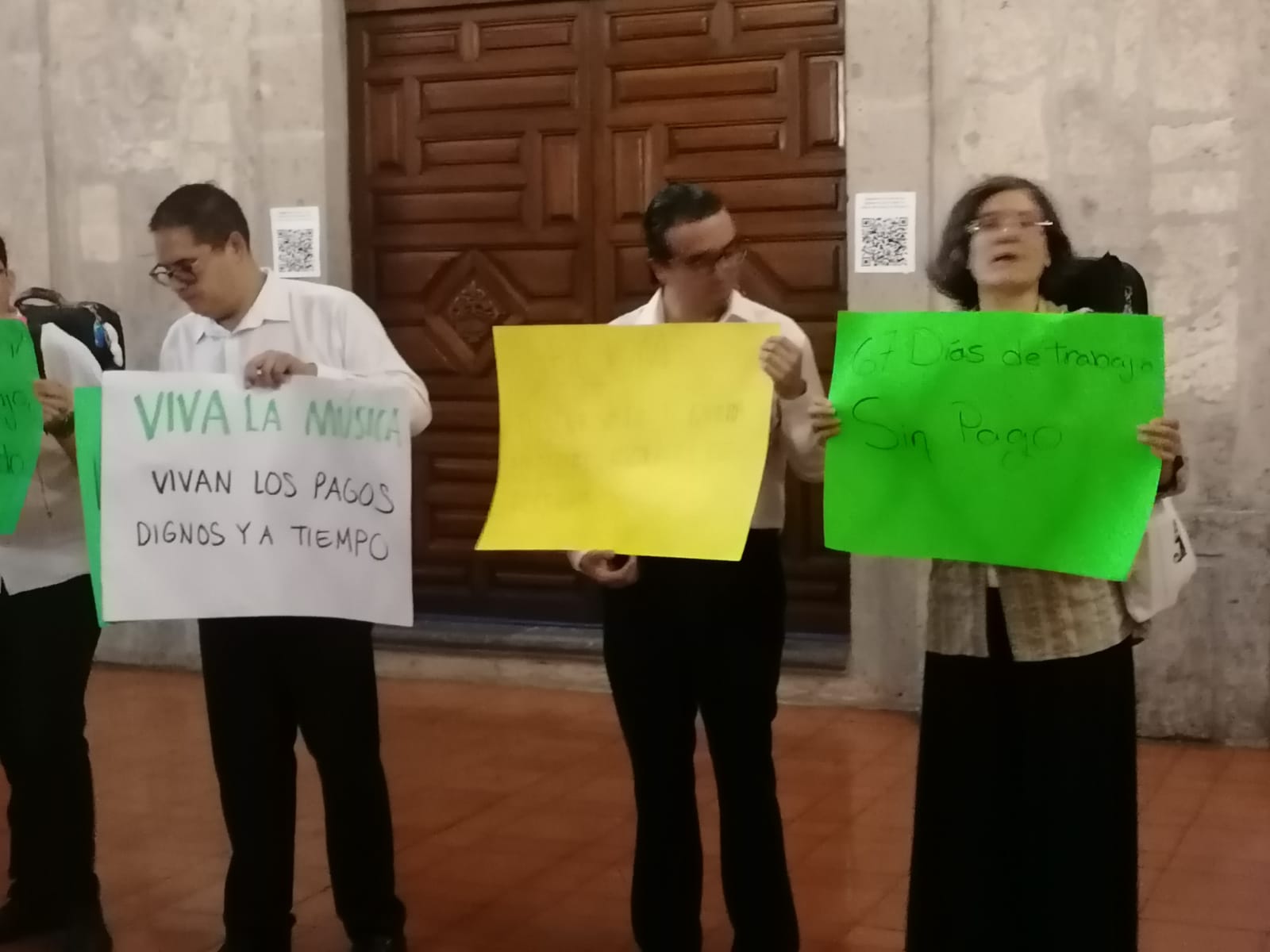 Músicos de la Osidem denuncian adeudos