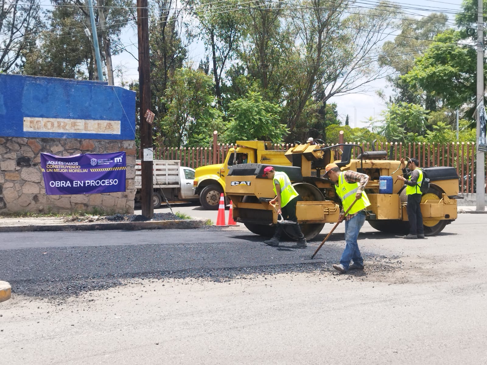 Reencarpetamiento de calle Raza Maya mejora la movilidad en la zona norte de Morelia