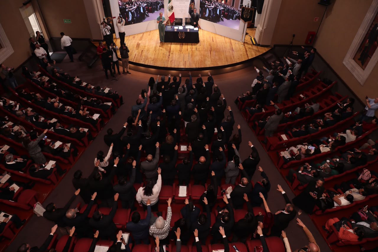 A escribir el presente y el futuro de la UMSNH, convoca Yarabí Ávila al nuevo Consejo Universitario